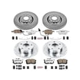 thumbnail image 1 of Front and Rear Brake Pad and Rotor Kit - Compatible with 1999 - 2004 Audi A6 Quattro Avant Wagon 2000 2001 2002 2003, 1 of 2