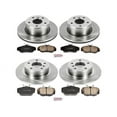 thumbnail image 1 of Front and Rear Brake Pad and Rotor Kit - Compatible with 1999 - 2004 Land Rover Discovery Series II 2000 2001 2002 2003, 1 of 2