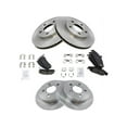 thumbnail image 1 of Front and Rear Brake Pad and Rotor Kit - Compatible with 1999 - 2004 Oldsmobile Alero 2000 2001 2002 2003, 1 of 2
