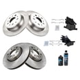thumbnail image 1 of Front and Rear Brake Pad and Rotor Kit - Compatible with 1999 - 2006 Volvo S80 2000 2001 2002 2003 2004 2005, 1 of 2