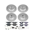 thumbnail image 1 of Front and Rear Brake Pad and Rotor Kit - Compatible with 2000 - 2003 BMW 540i 2001 2002, 1 of 2