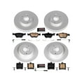 thumbnail image 1 of Front and Rear Brake Pad and Rotor Kit - Compatible with 2000 - 2003 Mercedes-Benz CLK430 2001 2002, 1 of 2