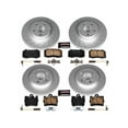 thumbnail image 1 of Front and Rear Brake Pad and Rotor Kit - Compatible with 2000 - 2003 Mercedes-Benz S500 Base 2001 2002, 1 of 2