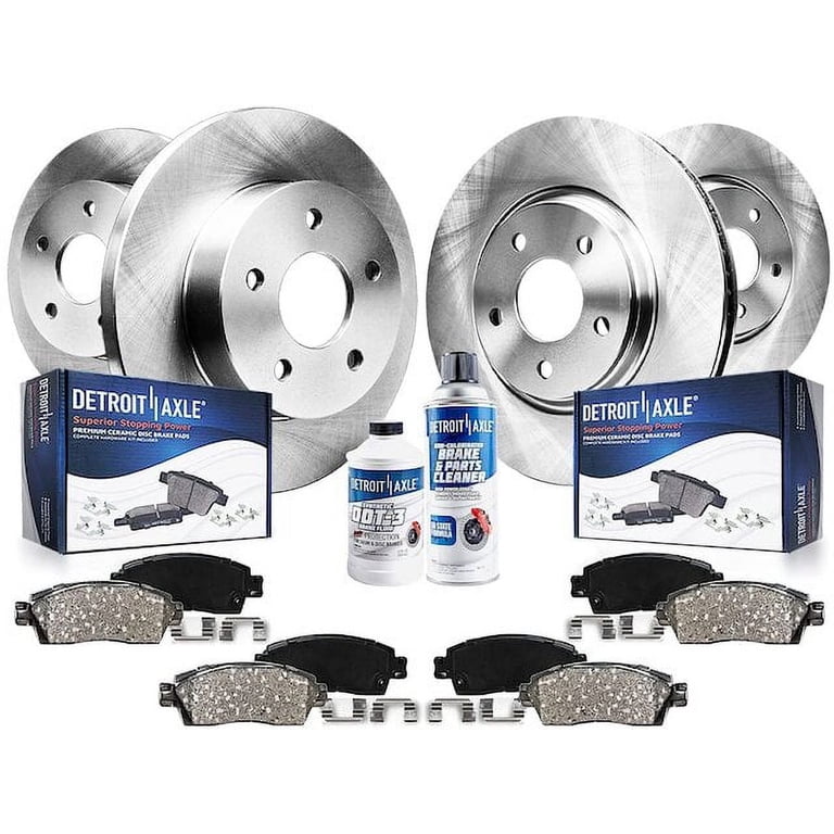 Rear Disc Brake Kit For 2000-2004 Toyota Avalon - Rotors & Ceramic Pads