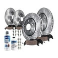 thumbnail image 1 of Front and Rear Brake Pad and Rotor Kit - Compatible with 2001 - 2005 GS430 Base 2002 2003 2004, 1 of 2
