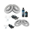 thumbnail image 1 of Front and Rear Brake Pad and Rotor Kit - Compatible with 2001 - 2009 Volvo S60 2.4L 5-Cylinder 2002 2003 2004 2005 2006 2007 2008, 1 of 2
