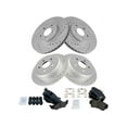 thumbnail image 1 of Front and Rear Brake Pad and Rotor Kit - Compatible with 2001 - 2010 Chrysler PT Cruiser Naturally Aspirated 2002 2003 2004 2005 2006 2007 2008 2009, 1 of 2