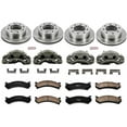 thumbnail image 1 of Front and Rear Brake Pad and Rotor Kit - Compatible with 2001 - 2010 GMC Sierra 2500 HD 2002 2003 2004 2005 2006 2007 2008 2009, 1 of 2