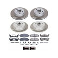 thumbnail image 1 of Front and Rear Brake Pad and Rotor Kit - Compatible with 2003 - 2005 Ford Explorer Sport Trac 4WD - Power Stop, 1 of 2