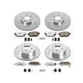 thumbnail image 1 of Front and Rear Brake Pad and Rotor Kit - Compatible with 2003 - 2005 INFINITI FX45 - Power Stop, 1 of 2