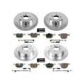thumbnail image 1 of Front and Rear Brake Pad and Rotor Kit - Compatible with 2003 - 2005 Land Rover Range Rover - Power Stop, 1 of 2