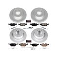 thumbnail image 1 of Front and Rear Brake Pad and Rotor Kit - Compatible with 2003 - 2008 BMW Z4 2004 2005 2006 2007, 1 of 2