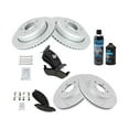 thumbnail image 1 of Front and Rear Brake Pad and Rotor Kit - Compatible with 2003 - 2011 Ford Crown Victoria 2004 2005 2006 2007 2008 2009 2010, 1 of 2