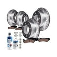 thumbnail image 1 of Front and Rear Brake Pad and Rotor Kit - Compatible with 2003 - 2014 GMC Savana 2500 2004 2005 2006 2007 2008 2009 2010 2011 2012 2013, 1 of 2