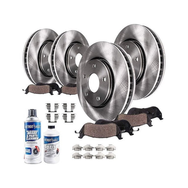 Rear Brake Rotors (Pair) - 2006 Volvo XC90 - Detroit Axle