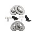 thumbnail image 1 of Front and Rear Brake Pad and Rotor Kit - Compatible with 2004 - 2009 Cadillac SRX 2005 2006 2007 2008, 1 of 2