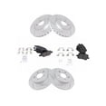 thumbnail image 1 of Front and Rear Brake Pad and Rotor Kit - Compatible with 2005 - 2007 Chevy Cobalt 2006, 1 of 2
