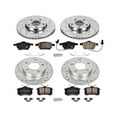 thumbnail image 1 of Front and Rear Brake Pad and Rotor Kit - Compatible with 2005 Audi A4 Cabriolet 1.8L 4-Cylinder - Power Stop, 1 of 2