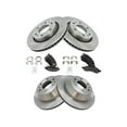 thumbnail image 1 of Front and Rear Brake Pad and Rotor Kit - Compatible with 2006 - 2007 Chevy Trailblazer 4.2L 6-Cylinder, 1 of 2