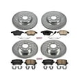 thumbnail image 1 of Front and Rear Brake Pad and Rotor Kit - Compatible with 2006 - 2009 Audi A3 2007 2008, 1 of 2