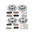 thumbnail image 1 of Front and Rear Brake Pad and Rotor Kit - Compatible with 2006 - 2009 Land Rover Range Rover Sport 2007 2008, 1 of 2