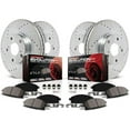 thumbnail image 1 of Front and Rear Brake Pad and Rotor Kit - Compatible with 2006 - 2009 Nissan 350Z 2007 2008, 1 of 2