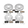 thumbnail image 1 of Front and Rear Brake Pad and Rotor Kit - Compatible with 2006 - 2013 IS250 Base 2007 2008 2009 2010 2011 2012, 1 of 2