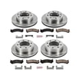 thumbnail image 1 of Front and Rear Brake Pad and Rotor Kit - Compatible with 2007 - 2010 Chevrolet Silverado 3500 HD - Power Stop, 1 of 1