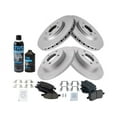 thumbnail image 1 of Front and Rear Brake Pad and Rotor Kit - Compatible with 2007 - 2012 Chevy Malibu 2008 2009 2010 2011, 1 of 2