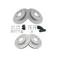 thumbnail image 1 of Front and Rear Brake Pad and Rotor Kit - Compatible with 2007 - 2013 Suzuki SX4 2008 2009 2010 2011 2012, 1 of 2