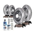 thumbnail image 1 of Front and Rear Brake Pad and Rotor Kit - Compatible with 2007 - 2019 Toyota Tundra 2008 2009 2010 2011 2012 2013 2014 2015 2016 2017 2018, 1 of 2