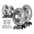 thumbnail image 1 of Front and Rear Brake Pad and Rotor Kit - Compatible with 2008 - 2011 Dodge Grand Caravan 2009 2010, 1 of 2