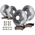 thumbnail image 1 of Front and Rear Brake Pad and Rotor Kit - Compatible with 2008 - 2014 Chevy Tahoe 2009 2010 2011 2012 2013, 1 of 1