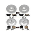 thumbnail image 1 of Front and Rear Brake Pad and Rotor Kit - Compatible with 2009 - 2011 Mercedes-Benz SLK300 2010, 1 of 2
