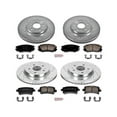 thumbnail image 1 of Front and Rear Brake Pad and Rotor Kit - Compatible with 2010 - 2011 Saab 9-5 - Power Stop, 1 of 2