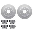 thumbnail image 1 of Front and Rear Brake Pad and Rotor Kit - Compatible with 2010 - 2012 Land Rover Range Rover Supercharged - Dynamic Friction, 1 of 2