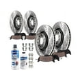 thumbnail image 1 of Front and Rear Brake Pad and Rotor Kit - Compatible with 2010, 2012 Volkswagen Golf, 1 of 2