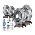 thumbnail image 1 of Front and Rear Brake Pad and Rotor Kit - Compatible with 2010 - 2013 Kia Forte 2.4L 4-Cylinder 2011 2012, 1 of 2