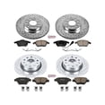 thumbnail image 1 of Front and Rear Brake Pad and Rotor Kit - Compatible with 2010 - 2014 Volkswagen Golf 2011 2012 2013, 1 of 2