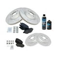 thumbnail image 1 of Front and Rear Brake Pad and Rotor Kit - Compatible with 2011 - 2014 Ford Edge 2012 2013, 1 of 2