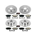 thumbnail image 1 of Front and Rear Brake Pad and Rotor Kit - Compatible with 2011 - 2015 Chevrolet Volt - Power Stop, 1 of 2