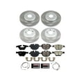 thumbnail image 1 of Front and Rear Brake Pad and Rotor Kit - Compatible with 2011 - 2016 BMW 535i 2012 2013 2014 2015, 1 of 2