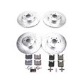 thumbnail image 1 of Front and Rear Brake Pad and Rotor Kit - Compatible with 2012 - 2015 BMW 335i F30 2013 2014, 1 of 2