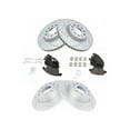 thumbnail image 1 of Front and Rear Brake Pad and Rotor Kit - Compatible with 2012 - 2015 Volkswagen Passat 2013 2014, 1 of 2