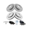 thumbnail image 1 of Front and Rear Brake Pad and Rotor Kit - Compatible with 2012 - 2020 Dodge Durango 2013 2014 2015 2016 2017 2018 2019, 1 of 2