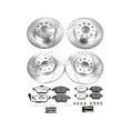 thumbnail image 1 of Front and Rear Brake Pad and Rotor Kit - Compatible with 2012 Volkswagen Beetle Turbo - Power Stop, 1 of 2