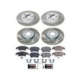 thumbnail image 1 of Front and Rear Brake Pad and Rotor Kit - Compatible with 2013 - 2016 Audi allroad 2014 2015, 1 of 2