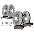thumbnail image 1 of Front and Rear Brake Pad and Rotor Kit - Compatible with 2013 - 2016 Dodge Dart 2014 2015, 1 of 2