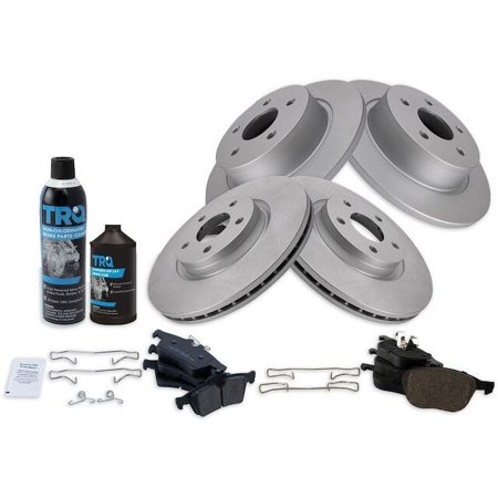 Front and Rear Brake Pad and Rotor Kit - Compatible with 2013 - 2016 Ford Escape FWD 2014 2015
