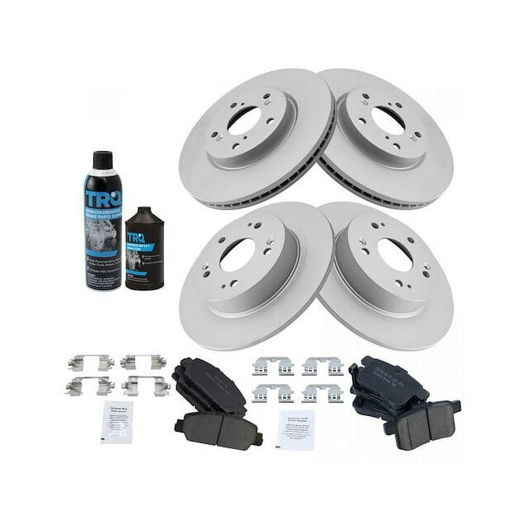 2016 Honda Accord Rear Brakes Complete Brake Kit For 2013-2017 Honda Accord - Front & Rear Rotors & Ceramic Pads 2013 Honda Accord Floor Mats Oem - Foto 10